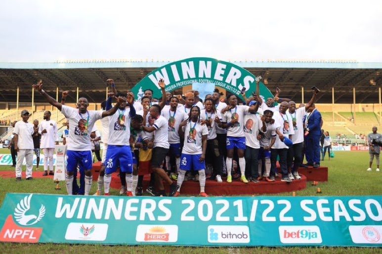 Rivers United crowned 2021/2022 NPFL champions