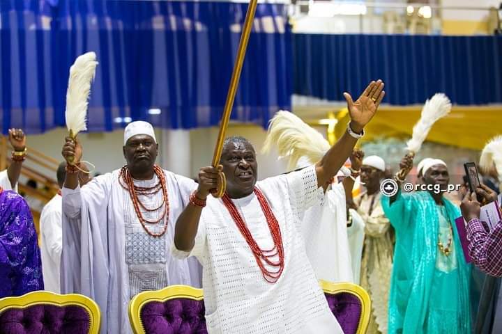 PICTORIAL: Ovie of Idjerhe, Oni of Ife, other Kings attend RCCG's royal fathers' convention