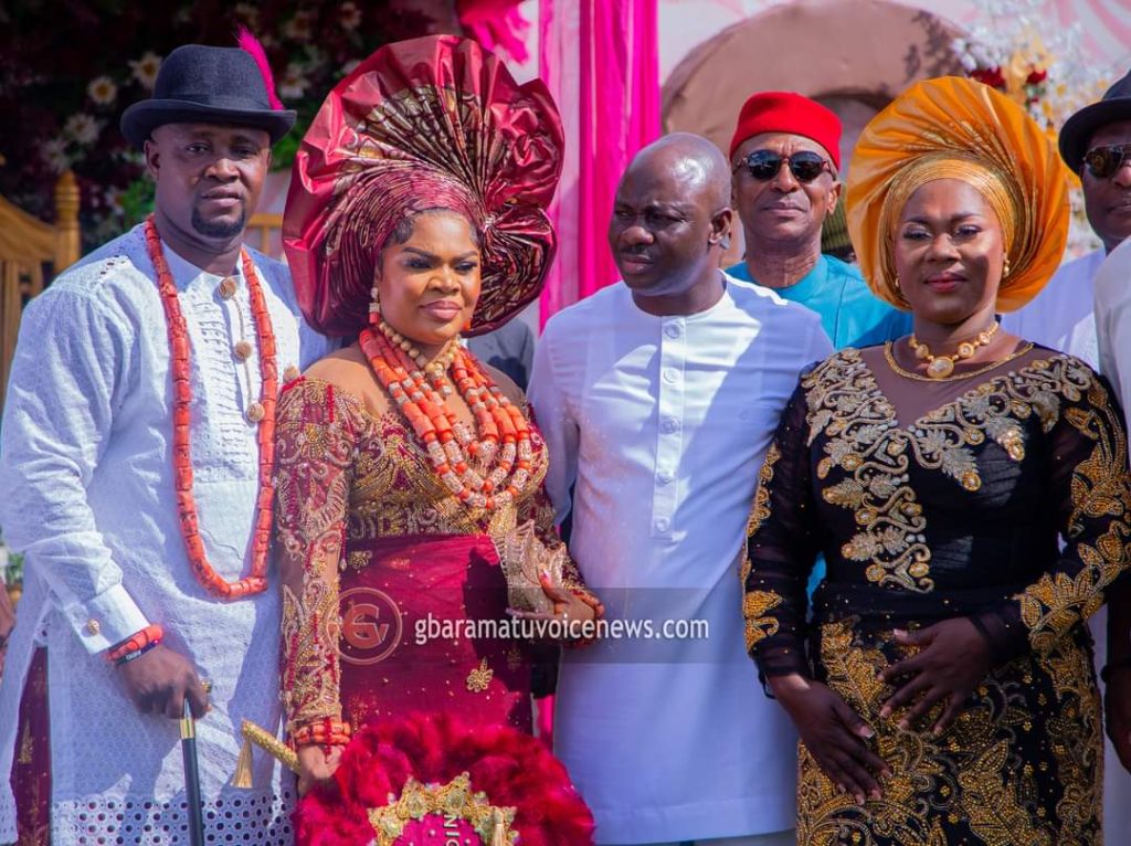 PHOTOS: Delta speaker's younger sister, Olivia Guwor marries IYC big ...