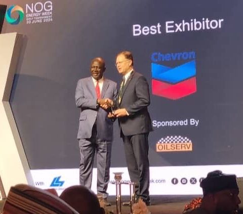 Chevron Nigeria Wins Best Exhibitor at 2024 NOG Energy Week