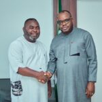 Amnesty Administrator Otuaro Hosts GbaramatuVoice Publisher in Abuja